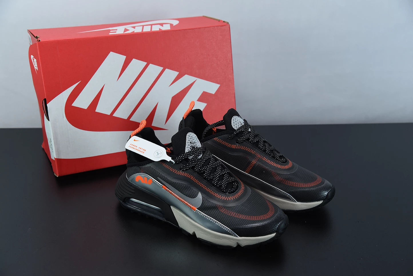Fit Sporting Goods 3M X Nike Air Max 2090 Black Metallic Silver Orange CW8611-001 3 Fit Sporting Goods 3M X Nike Air Max 2090 Black Metallic Silver Orange CW8611-001