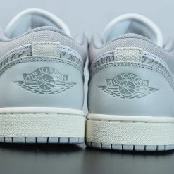 Fit Sporting Goods Air Jordan 1 Low PRM “Elephant” White/Neutral Grey-Sail-Smoke Grey For Sale -Fit Sporting Goods Sales Store Air Jordan 1 Low PRM Elephant Print White Neutral Grey Sail Smoke Grey For Sale 7