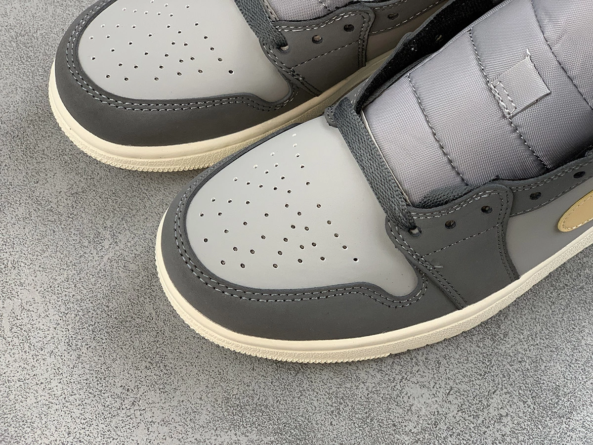 Fit Sporting Goods Air Jordan 1 Mid Light Grey/Dark Grey BQ6472-020 6 Fit Sporting Goods Air Jordan 1 Mid Light Grey/Dark Grey BQ6472-020 - Image 4