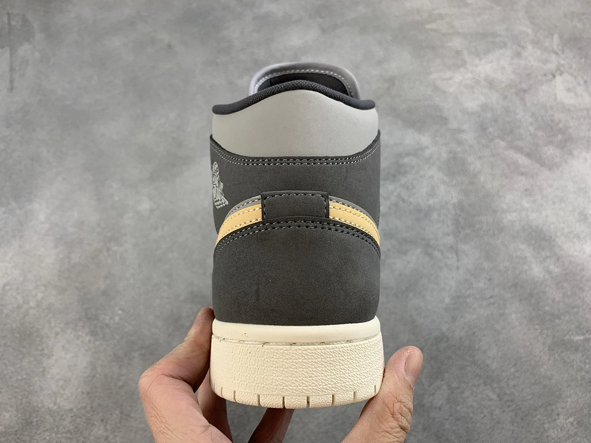 Fit Sporting Goods Air Jordan 1 Mid Light Grey/Dark Grey BQ6472-020 9 Fit Sporting Goods Air Jordan 1 Mid Light Grey/Dark Grey BQ6472-020 - Image 7