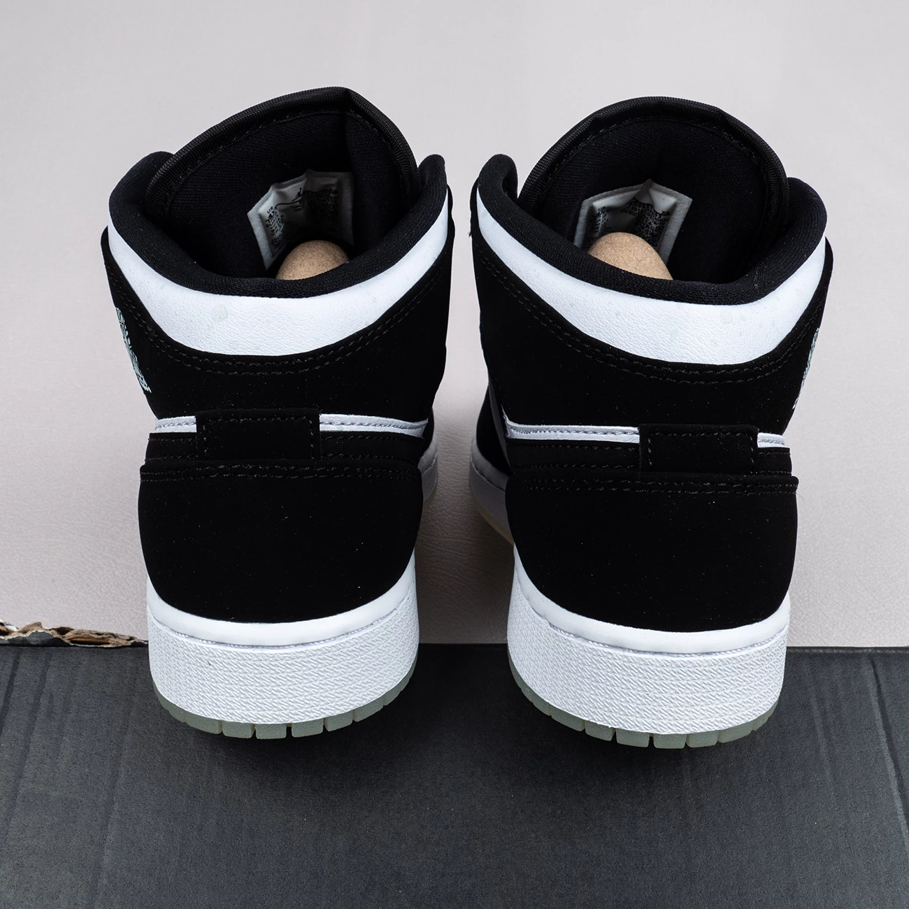 Fit Sporting Goods Air Jordan 1 Mid SE GS “Panda” White/Black-Teal Tint BQ6931-103 7 Fit Sporting Goods Air Jordan 1 Mid SE GS “Panda” White/Black-Teal Tint BQ6931-103 - Image 5