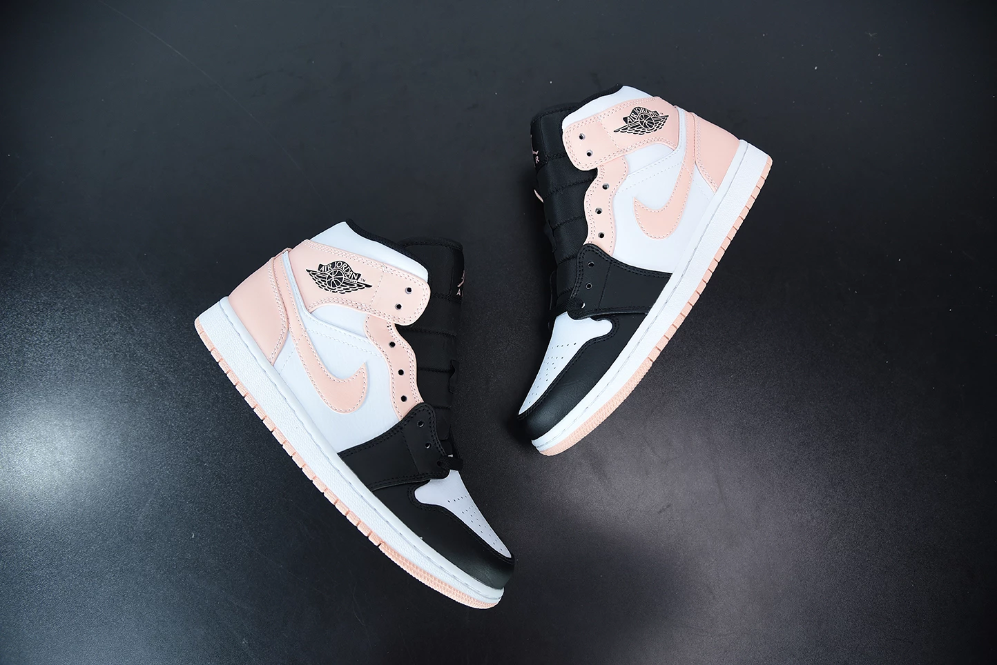 Fit Sporting Goods Air Jordan 1 Mid White/Black-Crimson Tint 554724-133 6 Fit Sporting Goods Air Jordan 1 Mid White/Black-Crimson Tint 554724-133 - Image 4