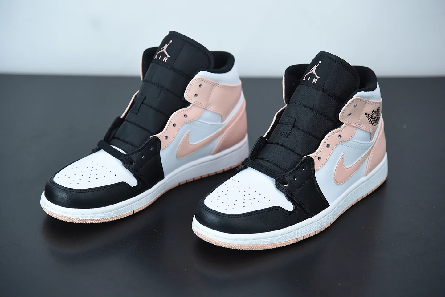 Fit Sporting Goods Air Jordan 1 Mid White/Black-Crimson Tint 554724-133 8 Fit Sporting Goods Air Jordan 1 Mid White/Black-Crimson Tint 554724-133 - Image 6