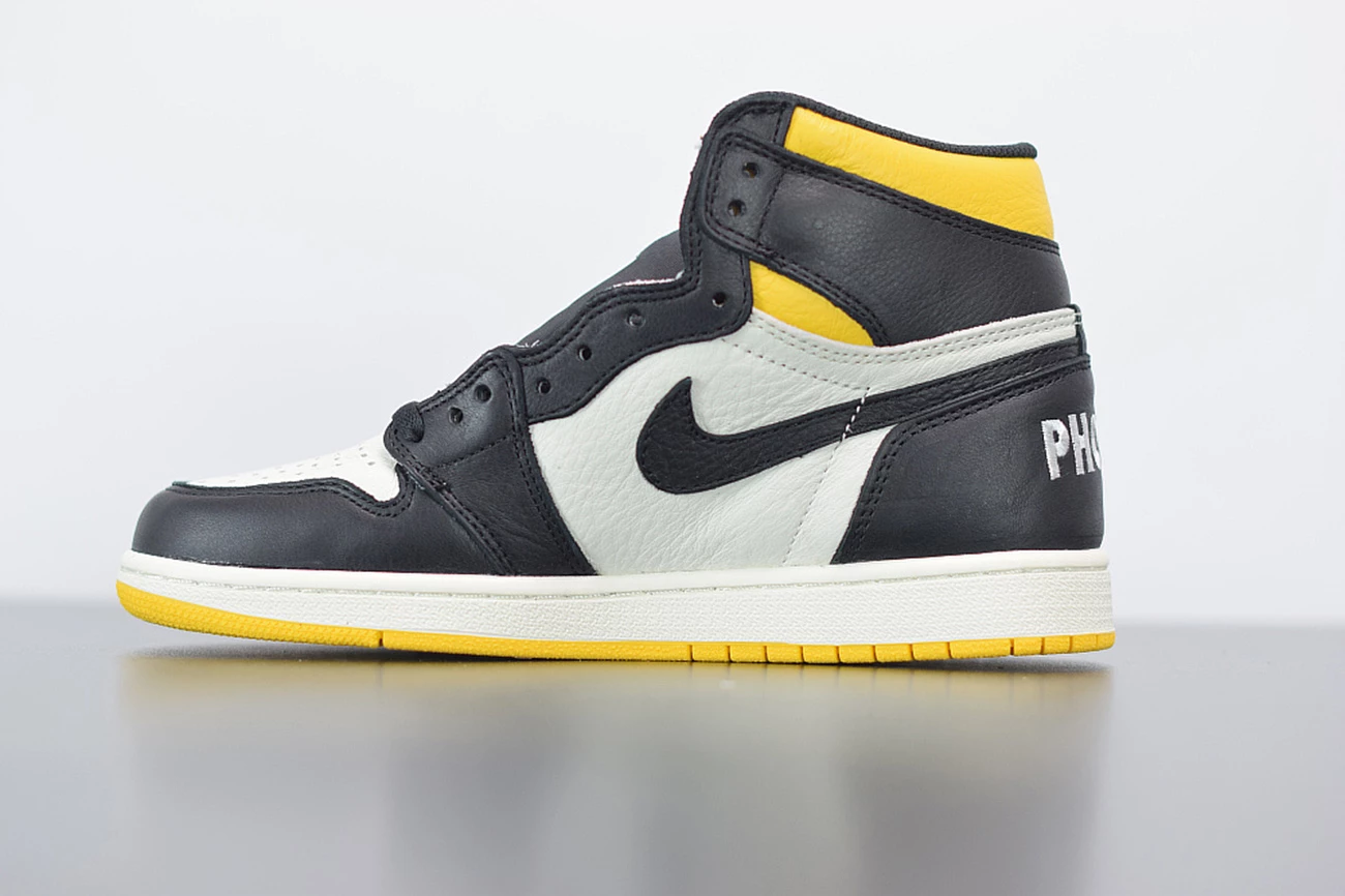 Fit Sporting Goods Air Jordan 1 Retro High OG NRG “Not For Resale” Sail/Black-Varsity Maize 5 Fit Sporting Goods Air Jordan 1 Retro High OG NRG “Not For Resale” Sail/Black-Varsity Maize - Image 3