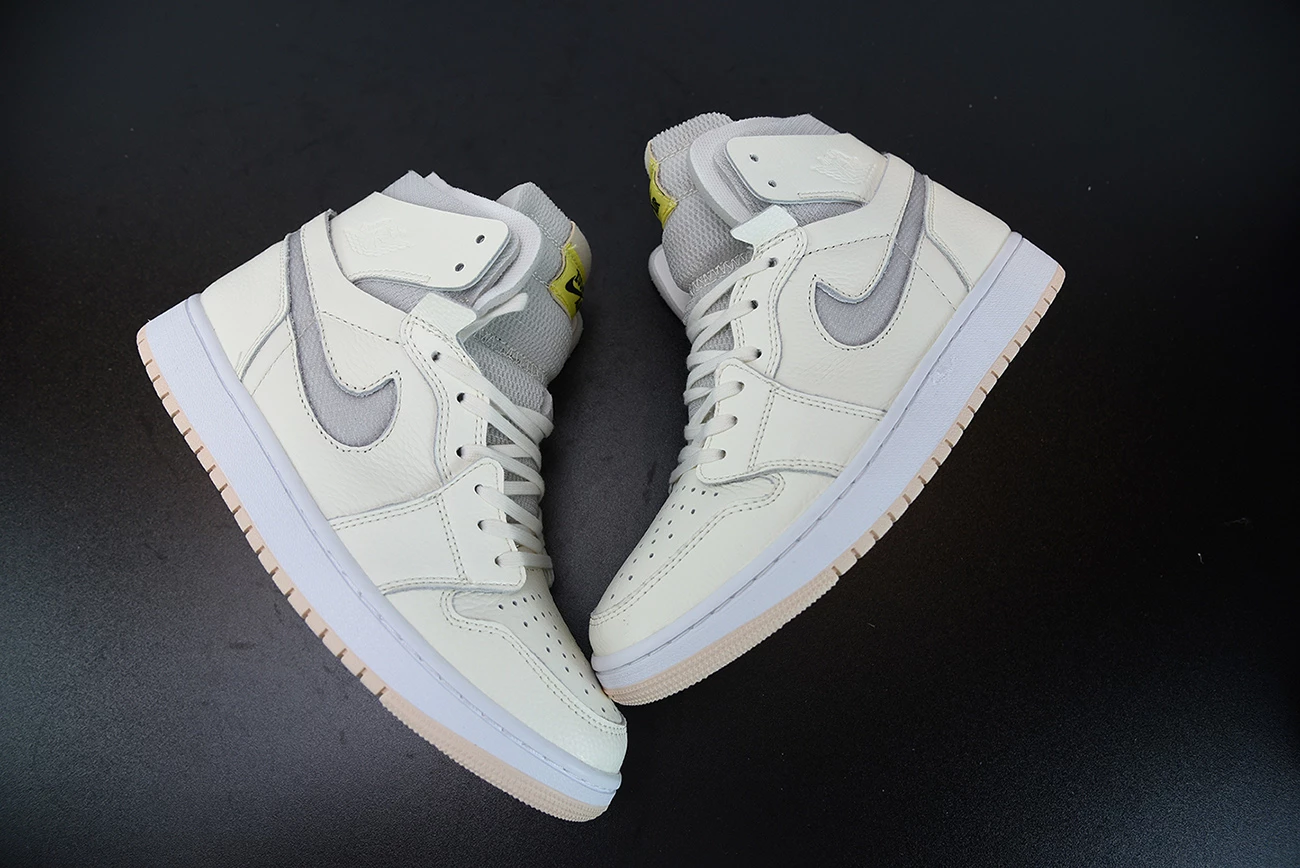 Fit Sporting Goods Air Jordan 1 Zoom CMFT Pearl White/Light Voltage Yellow CT0979-107 6 Fit Sporting Goods Air Jordan 1 Zoom CMFT Pearl White/Light Voltage Yellow CT0979-107 - Image 4