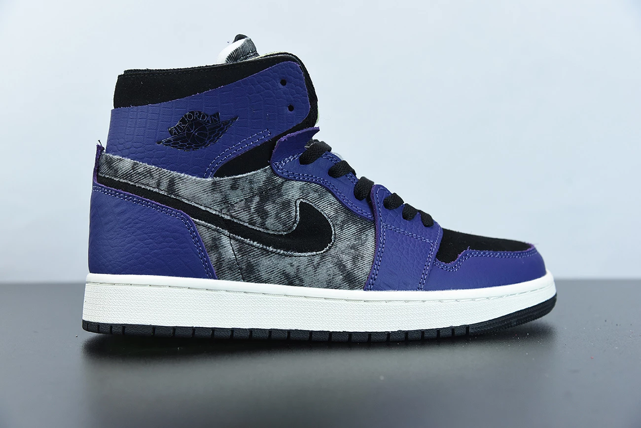 Fit Sporting Goods Air Jordan 1 Zoom Comfort “Bayou Boys” New Orchid/Lime Blast-Black 4 Fit Sporting Goods Air Jordan 1 Zoom Comfort “Bayou Boys” New Orchid/Lime Blast-Black - Image 2