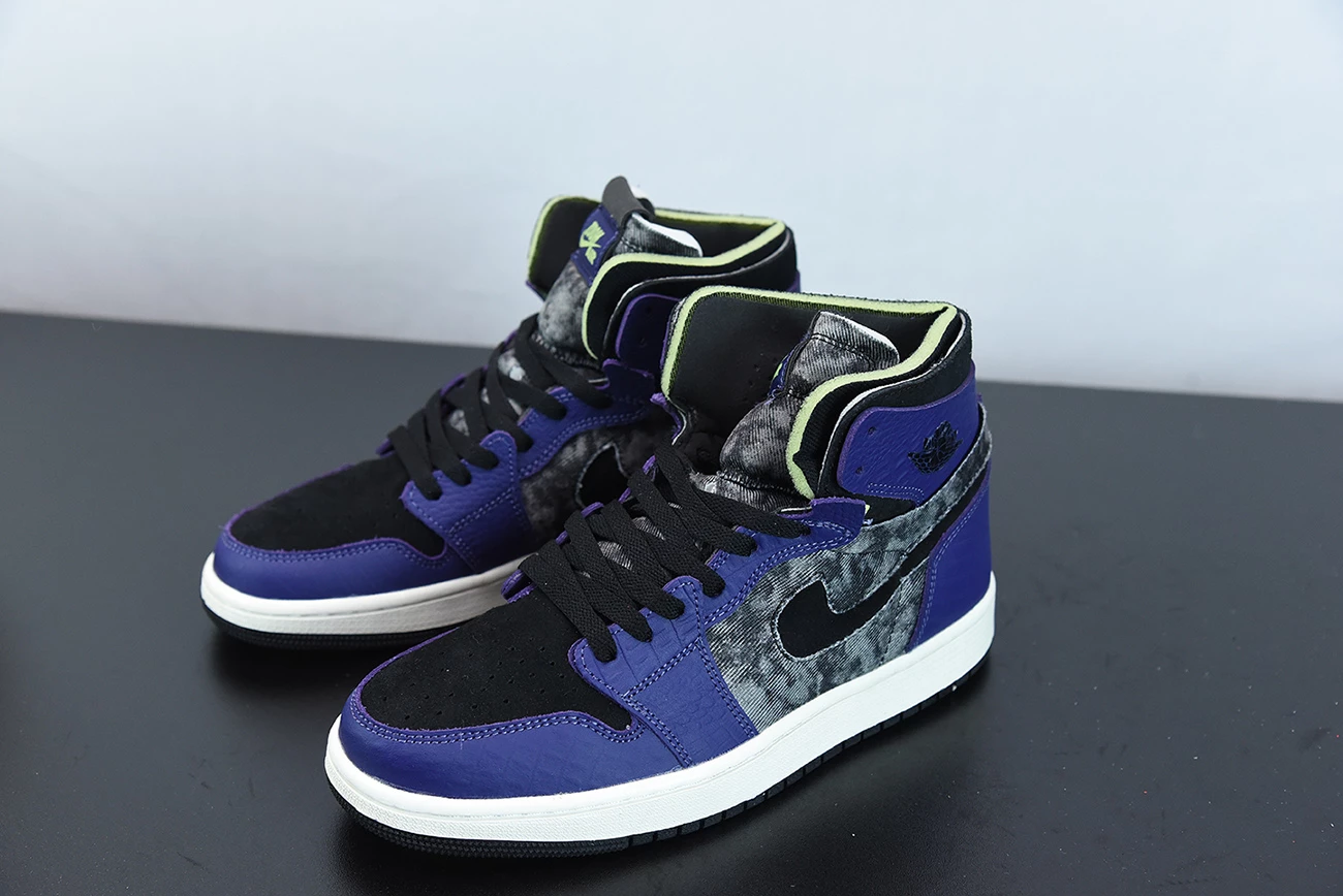 Fit Sporting Goods Air Jordan 1 Zoom Comfort “Bayou Boys” New Orchid/Lime Blast-Black 6 Fit Sporting Goods Air Jordan 1 Zoom Comfort “Bayou Boys” New Orchid/Lime Blast-Black - Image 4