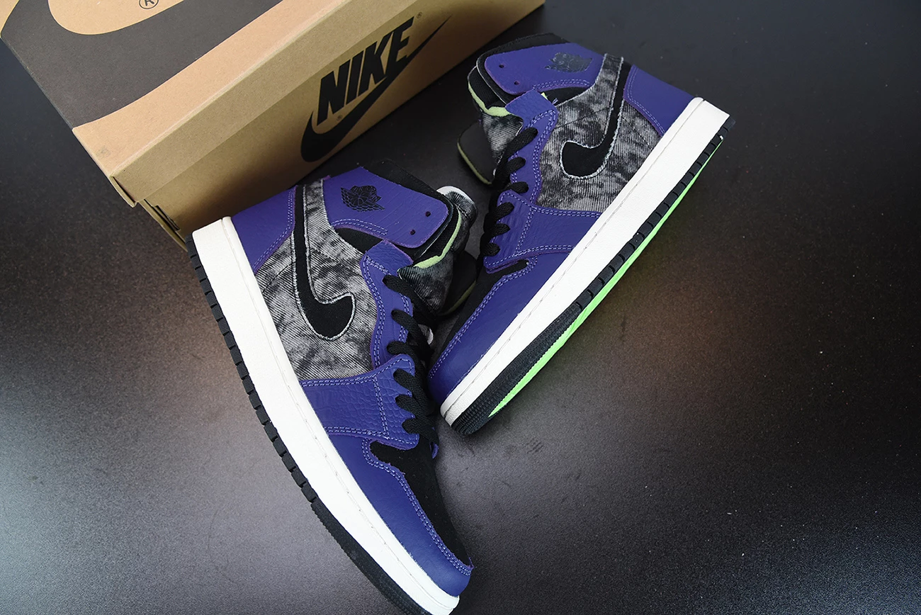 Fit Sporting Goods Air Jordan 1 Zoom Comfort “Bayou Boys” New Orchid/Lime Blast-Black 7 Fit Sporting Goods Air Jordan 1 Zoom Comfort “Bayou Boys” New Orchid/Lime Blast-Black - Image 5