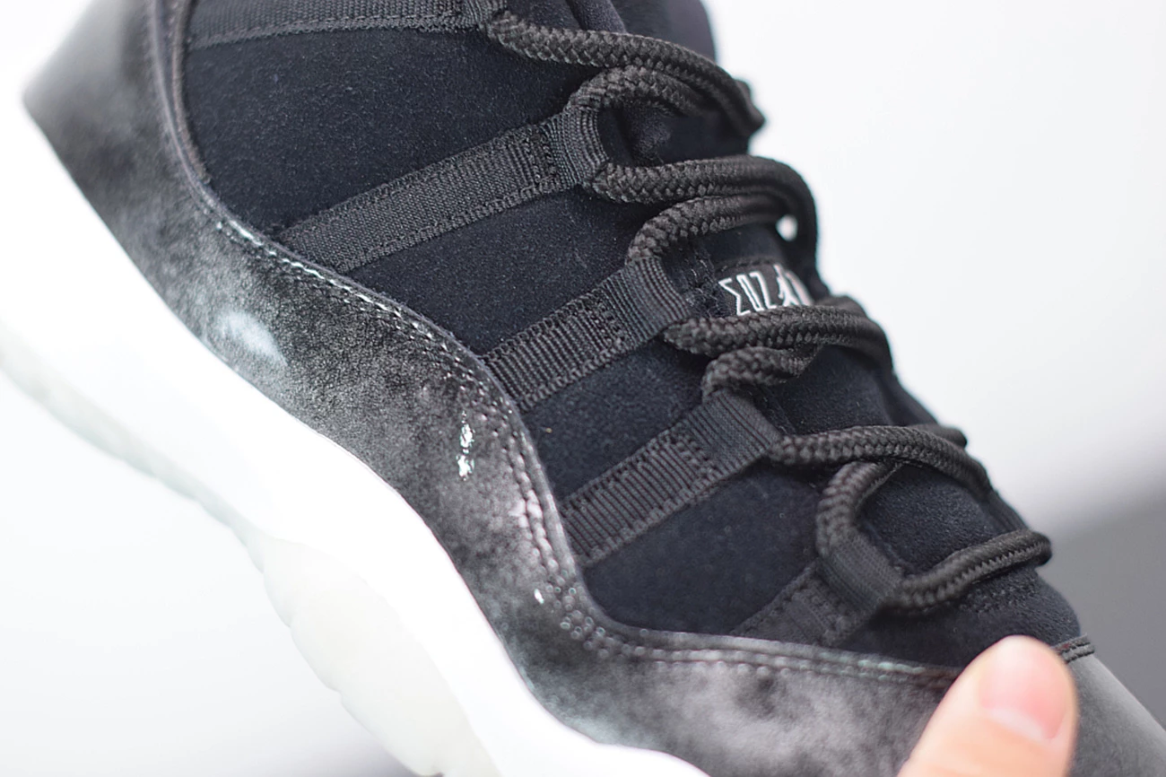 Fit Sporting Goods Air Jordan 11 Low “Barons” Black/Metallic Silver-White 528895-010 8 Fit Sporting Goods Air Jordan 11 Low “Barons” Black/Metallic Silver-White 528895-010 - Image 6