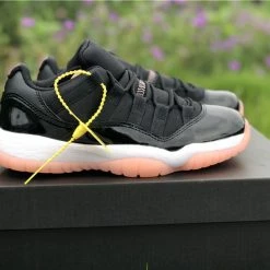 Fit Sporting Goods Air Jordan 11 Low GS Black/Bleached Coral-White 580521-013 -Fit Sporting Goods Sales Store Air Jordan 11 Low GS Black Bleached Coral White 580521 013 2