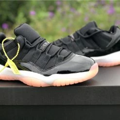 Fit Sporting Goods Air Jordan 11 Low GS Black/Bleached Coral-White 580521-013 -Fit Sporting Goods Sales Store Air Jordan 11 Low GS Black Bleached Coral White 580521 013 3