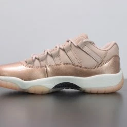 Fit Sporting Goods Air Jordan 11 Low GS “Rose Gold” Sail/Metallic Red Bronze-Gum Brown -Fit Sporting Goods Sales Store Air Jordan 11 Low GS Rose Gold Sail Metallic Red Bronze Gum Brown 2.jpeg