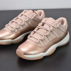 Fit Sporting Goods Air Jordan 11 Low GS “Rose Gold” Sail/Metallic Red Bronze-Gum Brown -Fit Sporting Goods Sales Store Air Jordan 11 Low GS Rose Gold Sail Metallic Red Bronze Gum Brown 3.jpeg