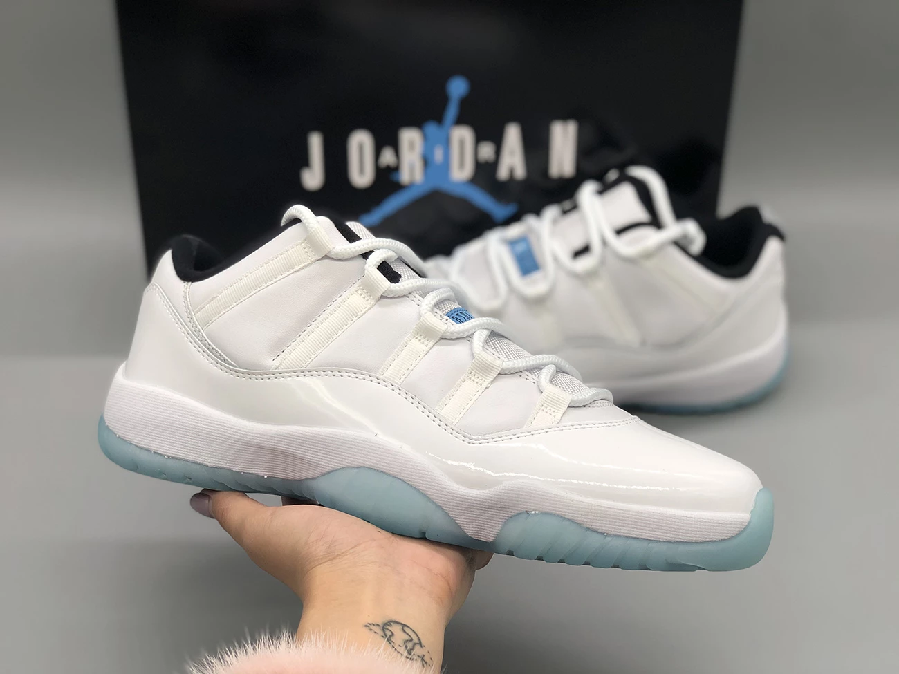 Fit Sporting Goods Air Jordan 11 Low “Legend Blue” White/Black-Legend Blue AV2187-117 19 Fit Sporting Goods Air Jordan 11 Low “Legend Blue” White/Black-Legend Blue AV2187-117 - Image 17
