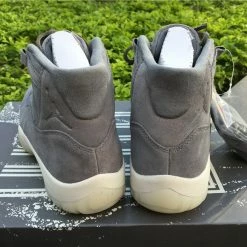 Fit Sporting Goods Air Jordan 11 Premium “Grey Suede” Cool Grey/Sail 914433-003 -Fit Sporting Goods Sales Store Air Jordan 11 Premium Grey Suede Cool Grey Sail 914433 003 3