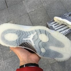 Fit Sporting Goods Air Jordan 11 Premium “Grey Suede” Cool Grey/Sail 914433-003 -Fit Sporting Goods Sales Store Air Jordan 11 Premium Grey Suede Cool Grey Sail 914433 003 8