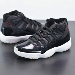 Fit Sporting Goods Air Jordan 11 Retro “72-10” Black/Gym Red-White 378037-002 -Fit Sporting Goods Sales Store Air Jordan 11 Retro 72 10 Black Gym Red White 378037 002 4