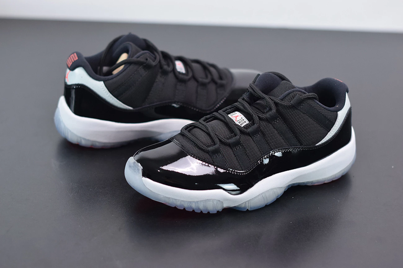 Fit Sporting Goods Air Jordan 11 Retro Low Black/Infrared 23-Pure Platinum 528895-023 7 Fit Sporting Goods Air Jordan 11 Retro Low Black/Infrared 23-Pure Platinum 528895-023 - Image 5