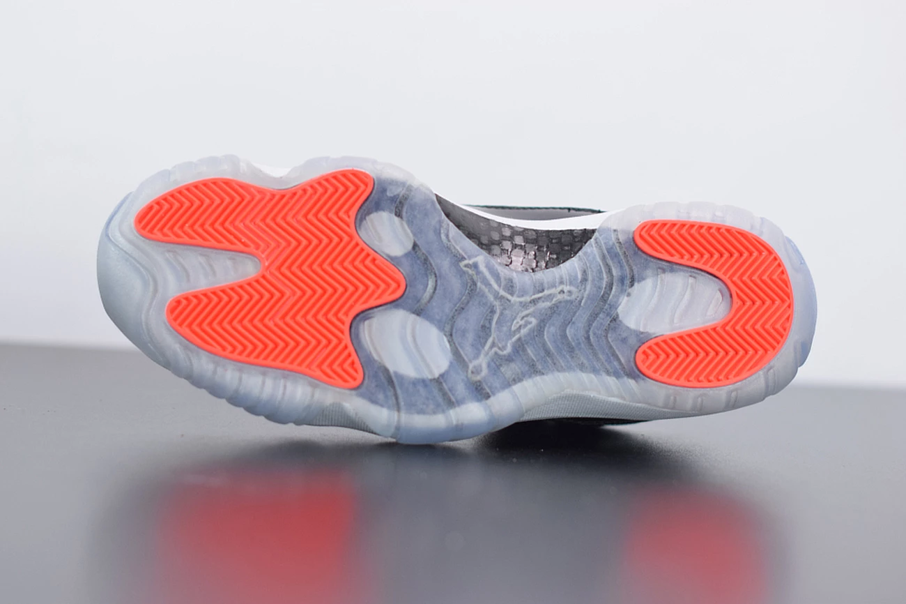 Fit Sporting Goods Air Jordan 11 Retro Low Black/Infrared 23-Pure Platinum 528895-023 9 Fit Sporting Goods Air Jordan 11 Retro Low Black/Infrared 23-Pure Platinum 528895-023 - Image 7