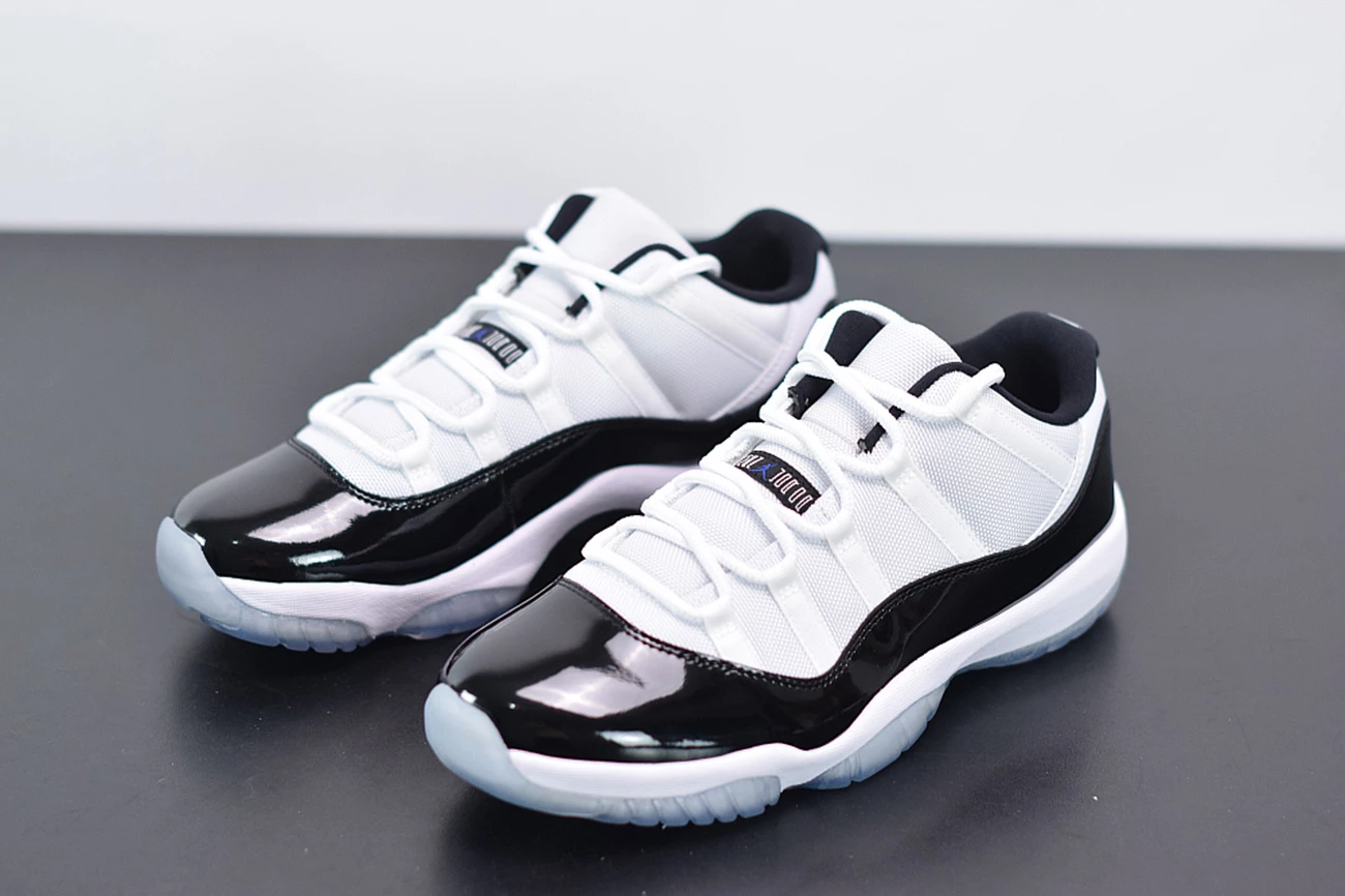 Fit Sporting Goods Air Jordan 11 Retro Low White/Black-Concord 528895-153 6 Fit Sporting Goods Air Jordan 11 Retro Low White/Black-Concord 528895-153 - Image 4