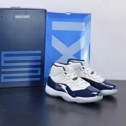 Fit Sporting Goods Air Jordan 11 Retro “Win Like ’82” White/Midnight Navy-University Blue