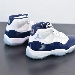 Fit Sporting Goods Air Jordan 11 Retro “Win Like ’82” White/Midnight Navy-University Blue -Fit Sporting Goods Sales Store Air Jordan 11 Retro Win Like 82 White Midnight Navy University Blue 5