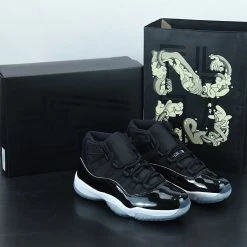 Fit Sporting Goods Air Jordan 11 “Space Jam” Black/Dark Concord-White 378037-003