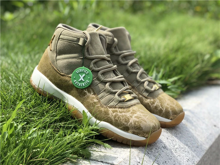 Fit Sporting Goods Air Jordan 11 WMNS Neutral Olive AR0715-200 11 Fit Sporting Goods Air Jordan 11 WMNS Neutral Olive AR0715-200 - Image 9