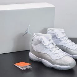 Fit Sporting Goods Air Jordan 11 WMNS White Metallic Silver AR0715-100