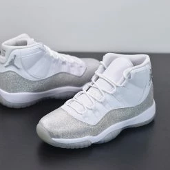 Fit Sporting Goods Air Jordan 11 WMNS White Metallic Silver AR0715-100 -Fit Sporting Goods Sales Store Air Jordan 11 WMNS White Metallic Silver AR0715 100 3