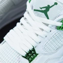 Fit Sporting Goods Air Jordan 4 “Green Metallic” White/Pine Green-Metallic Silver CT8527-113 -Fit Sporting Goods Sales Store Air Jordan 4 Green Metallic White Pine Green Metallic Silver CT8527 113 4