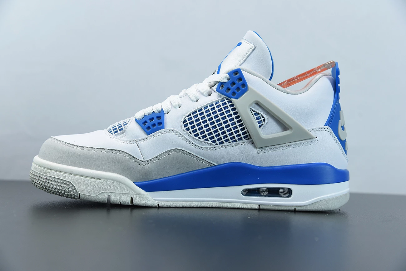 Fit Sporting Goods Air Jordan 4 OG White/Neutral Grey-Military Blue 308497-105 5 Fit Sporting Goods Air Jordan 4 OG White/Neutral Grey-Military Blue 308497-105 - Image 3