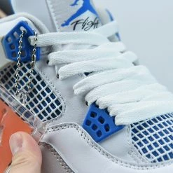 Fit Sporting Goods Air Jordan 4 OG White/Neutral Grey-Military Blue 308497-105 14 Fit Sporting Goods Air Jordan 4 OG White/Neutral Grey-Military Blue 308497-105 -Fit Sporting Goods Sales Store Air Jordan 4 OG White Neutral Grey Military Blue 308497 105 4