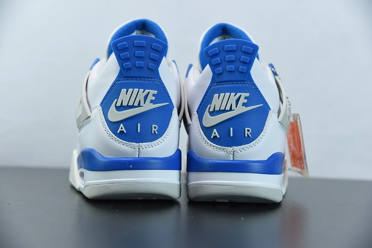 Fit Sporting Goods Air Jordan 4 OG White/Neutral Grey-Military Blue 308497-105 8 Fit Sporting Goods Air Jordan 4 OG White/Neutral Grey-Military Blue 308497-105 - Image 6