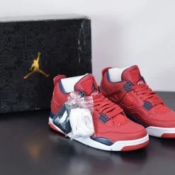 Fit Sporting Goods Air Jordan 4 SE “FIBA” Gym Red/White-Metallic Gold-Obsidian CI1184-617