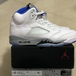 Fit Sporting Goods Air Jordan 5 Retro White/Stealth-Black-Hyper Royal DD0587-140 31 Fit Sporting Goods Air Jordan 5 Retro White/Stealth-Black-Hyper Royal DD0587-140 -Fit Sporting Goods Sales Store Air Jordan 5 Retro White Stealth Black Hyper Royal DD0587 140 4 1