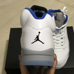 Fit Sporting Goods Air Jordan 5 Retro White/Stealth-Black-Hyper Royal DD0587-140 33 Fit Sporting Goods Air Jordan 5 Retro White/Stealth-Black-Hyper Royal DD0587-140 -Fit Sporting Goods Sales Store Air Jordan 5 Retro White Stealth Black Hyper Royal DD0587 140 6 1