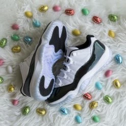 Fit Sporting Goods Air Jordan 11 Low “Easter” White/Emerald Rise-Black 528895-145
