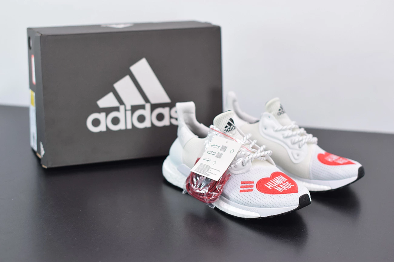Fit Sporting Goods Human Made X Adidas Tennis Hu ‘Love’ White/Scarlet-Black EG1837 3 Fit Sporting Goods Human Made X Adidas Tennis Hu ‘Love’ White/Scarlet-Black EG1837