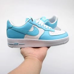 Fit Sporting Goods Sales Store -Fit Sporting Goods Sales Store Nike Air Force 1 Low Blue Gale White AQ4134 400 1