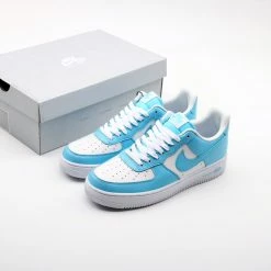 Fit Sporting Goods Nike Air Force 1 Low Blue Gale White AQ4134-400