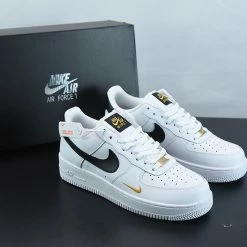 Fit Sporting Goods Nike Air Force 1 Low White Black Gold CZ0270-102
