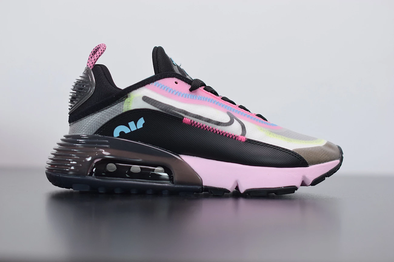 Fit Sporting Goods Nike Air Max 2090 White/Black-Pink Foam-Lotus Pink 3 Fit Sporting Goods Nike Air Max 2090 White/Black-Pink Foam-Lotus Pink - Image 2