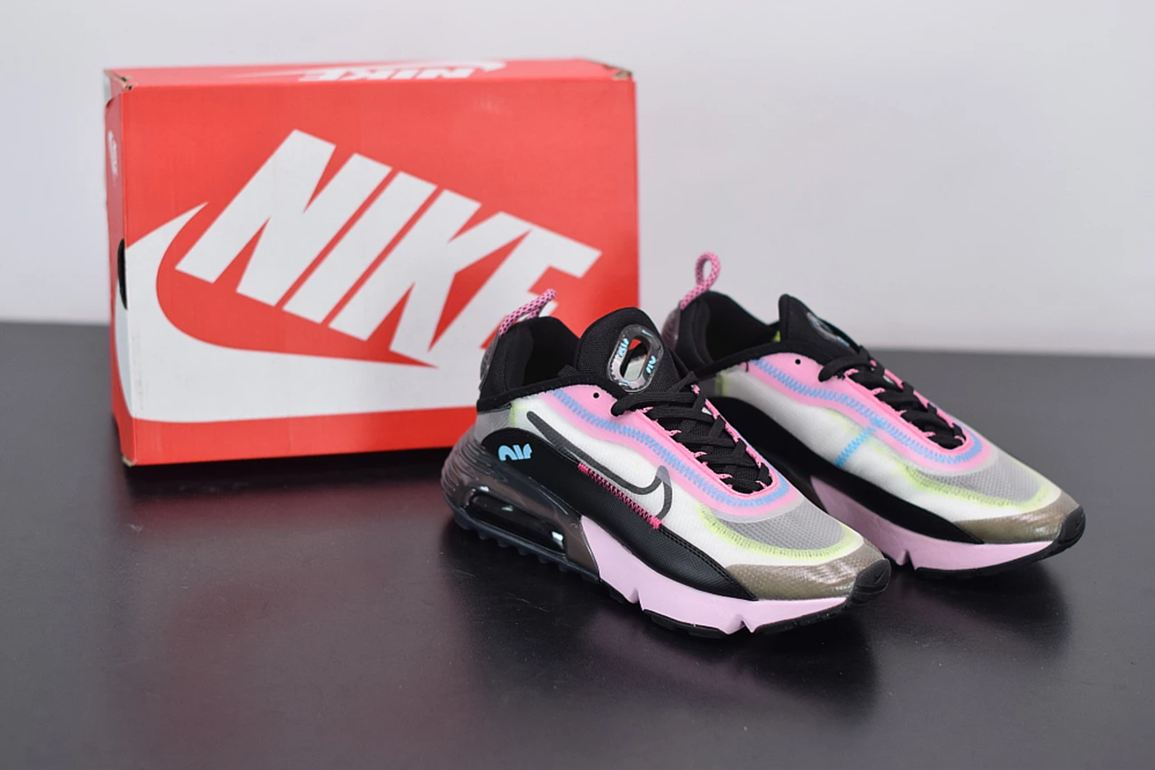 Fit Sporting Goods Nike Air Max 2090 White/Black-Pink Foam-Lotus Pink 2 Fit Sporting Goods Nike Air Max 2090 White/Black-Pink Foam-Lotus Pink