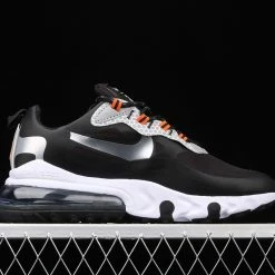 Fit Sporting Goods Nike Air Max 270 React Black Silver Orange CT1834-001 12 Fit Sporting Goods Nike Air Max 270 React Black Silver Orange CT1834-001 -Fit Sporting Goods Sales Store Nike Air Max 270 React Black Silver Orange CT1834 001 1