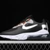 Fit Sporting Goods Nike Air Max 270 React Black Silver Orange CT1834-001 1 Fit Sporting Goods Nike Air Max 270 React Black Silver Orange CT1834-001 -Fit Sporting Goods Sales Store Nike Air Max 270 React Black Silver Orange CT1834 001