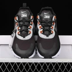 Fit Sporting Goods Nike Air Max 270 React Black Silver Orange CT1834-001 16 Fit Sporting Goods Nike Air Max 270 React Black Silver Orange CT1834-001 -Fit Sporting Goods Sales Store Nike Air Max 270 React Black Silver Orange CT1834 001 5