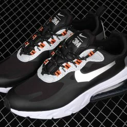 Fit Sporting Goods Nike Air Max 270 React Black Silver Orange CT1834-001 18 Fit Sporting Goods Nike Air Max 270 React Black Silver Orange CT1834-001 -Fit Sporting Goods Sales Store Nike Air Max 270 React Black Silver Orange CT1834 001 7