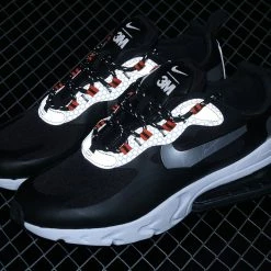 Fit Sporting Goods Nike Air Max 270 React Black Silver Orange CT1834-001 19 Fit Sporting Goods Nike Air Max 270 React Black Silver Orange CT1834-001 -Fit Sporting Goods Sales Store Nike Air Max 270 React Black Silver Orange CT1834 001 8