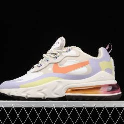 Fit Sporting Goods Nike Air Max 270 React Cream Purple Orange DC3276-101